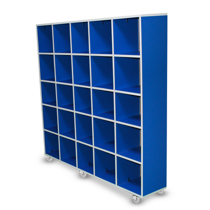 Twenty-five Cubby Storage Unit