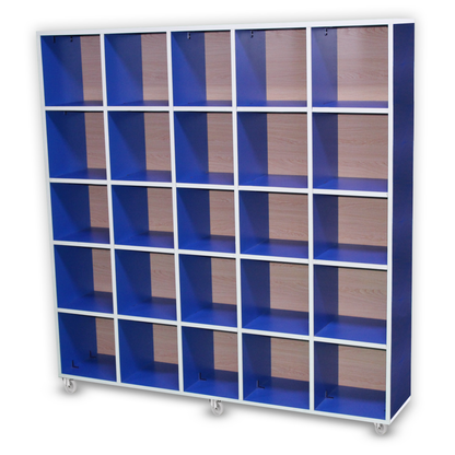 Twenty-five Cubby Storage Unit