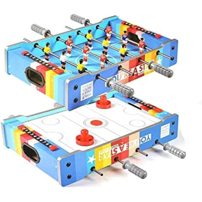 SOCCER & AIR HOCKEY 2IN1 SET GAME TABLE