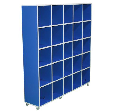 Twenty-five Cubby Storage Unit