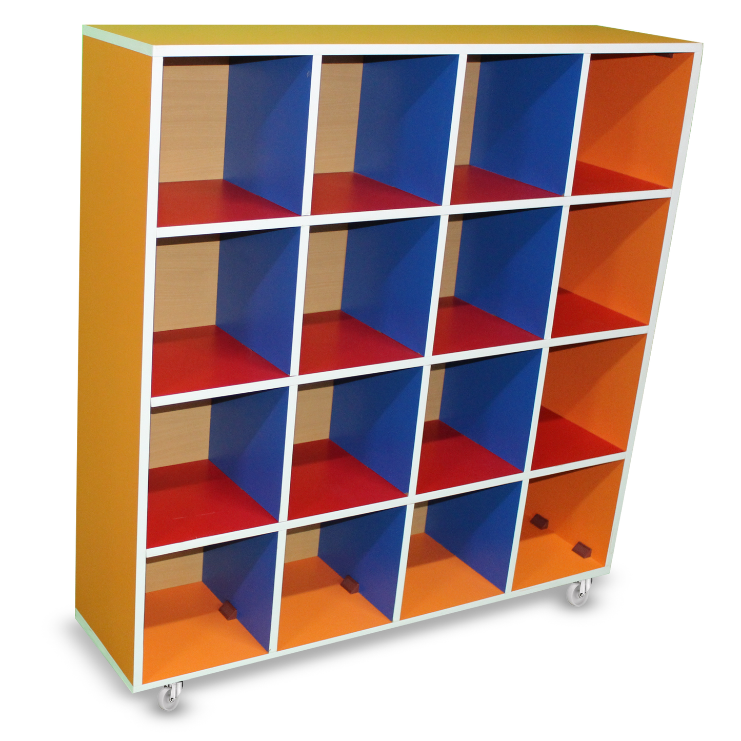 Sixteen Cubby Storage Unit