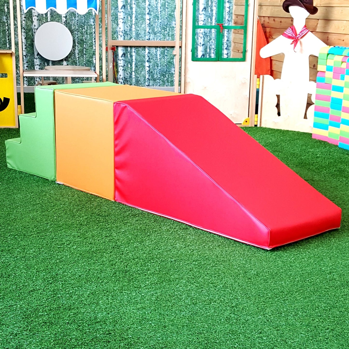Ramp with Stairs