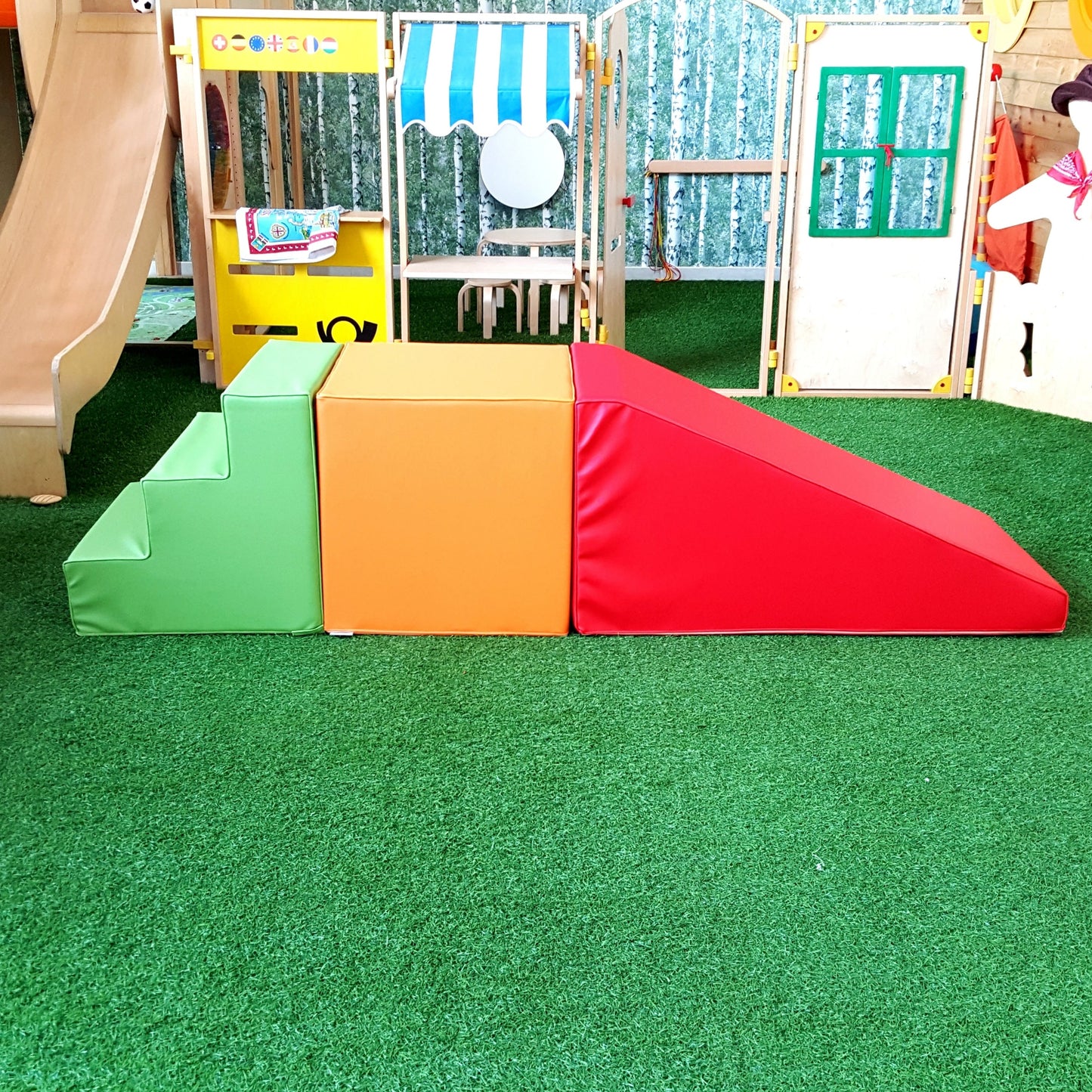 Ramp with Stairs