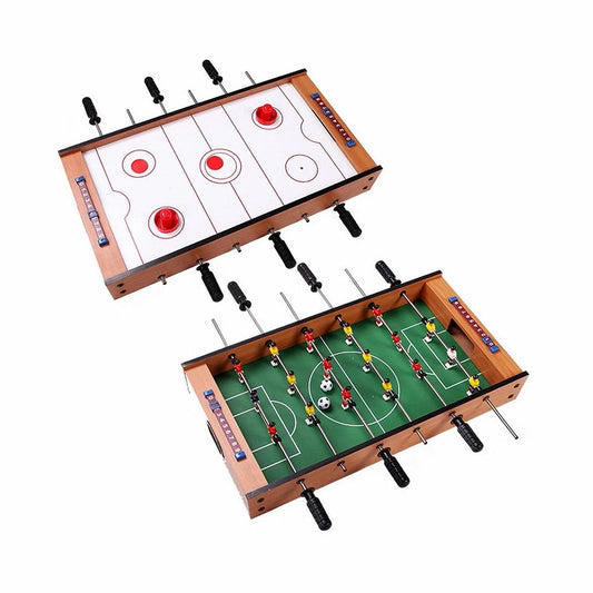 SOCCER & AIR HOCKEY 2IN1 SET GAME TABLE