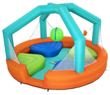 Dodge & Drench Water Park Jumper And Slider / Pool