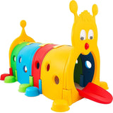 Caterpillar Tunnel 4 Compartments Multicolor