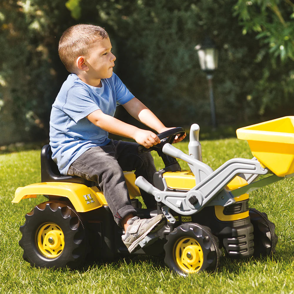 TRACTOR PEDAL OPERATED W EXCAVATOR