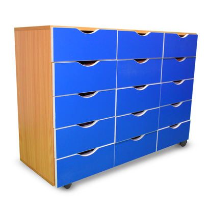 15 Drawer Storage Unit