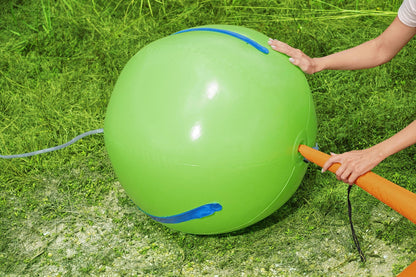 Dodge & Drench Water Park Jumper And Slider / Pool