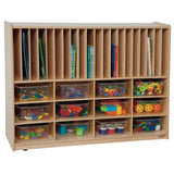 Cubbies And Paper Compart