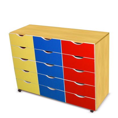 15 Drawer Storage Unit
