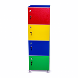 Four Cubby Storage Locker