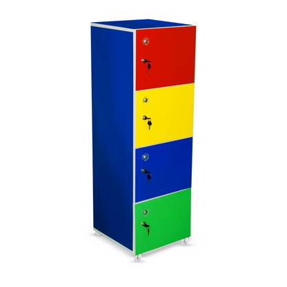 Four Cubby Storage Locker