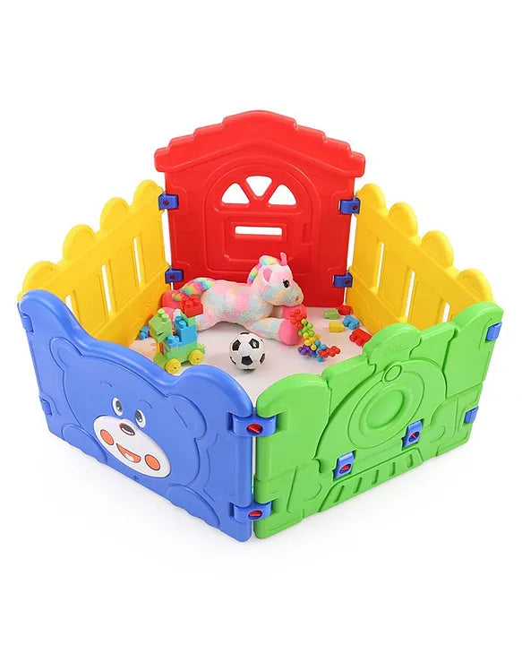 Bear and Train Ball Pit Playpen