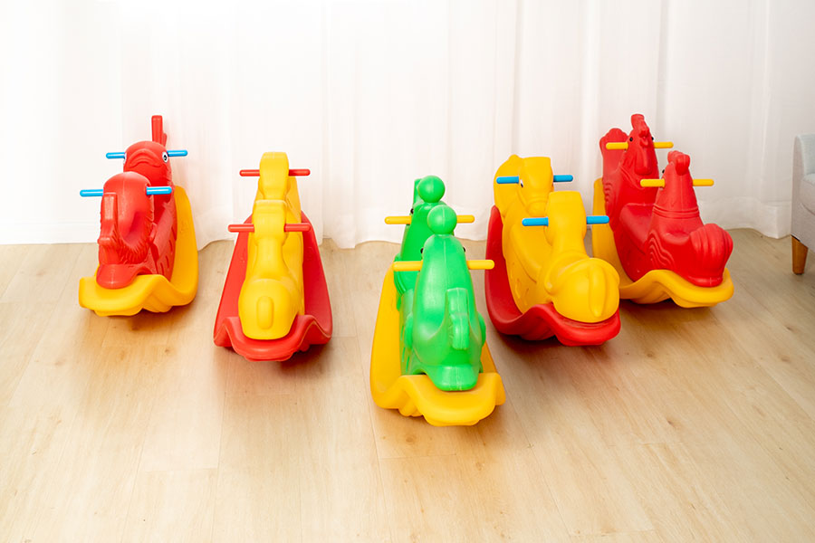 Rocking Seesaw Teeter Totter Rooster Shape II