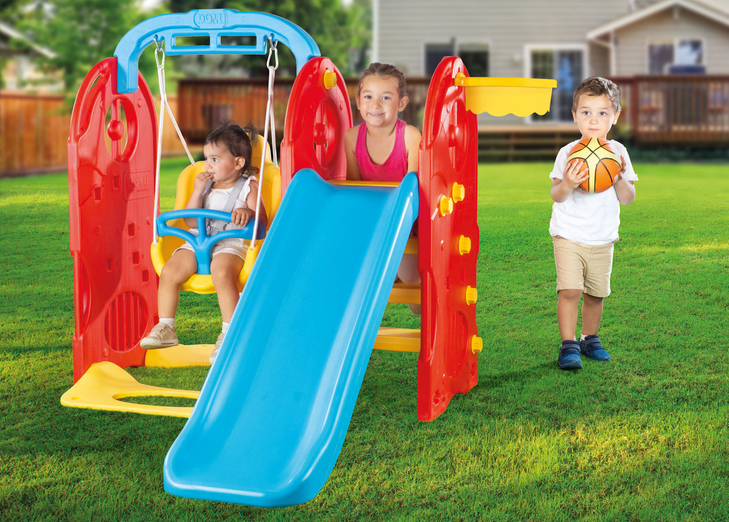 Dolu 4 In 1 Kids Playground