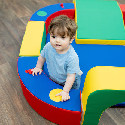 Playring with Tunnel & Slide