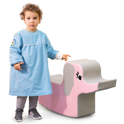 Rocking Pink Elephant