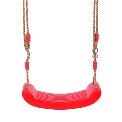 Swing Seat Board with Height Adjustable Rope