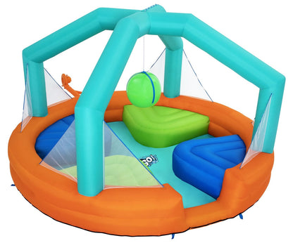 Dodge & Drench Water Park Jumper And Slider / Pool