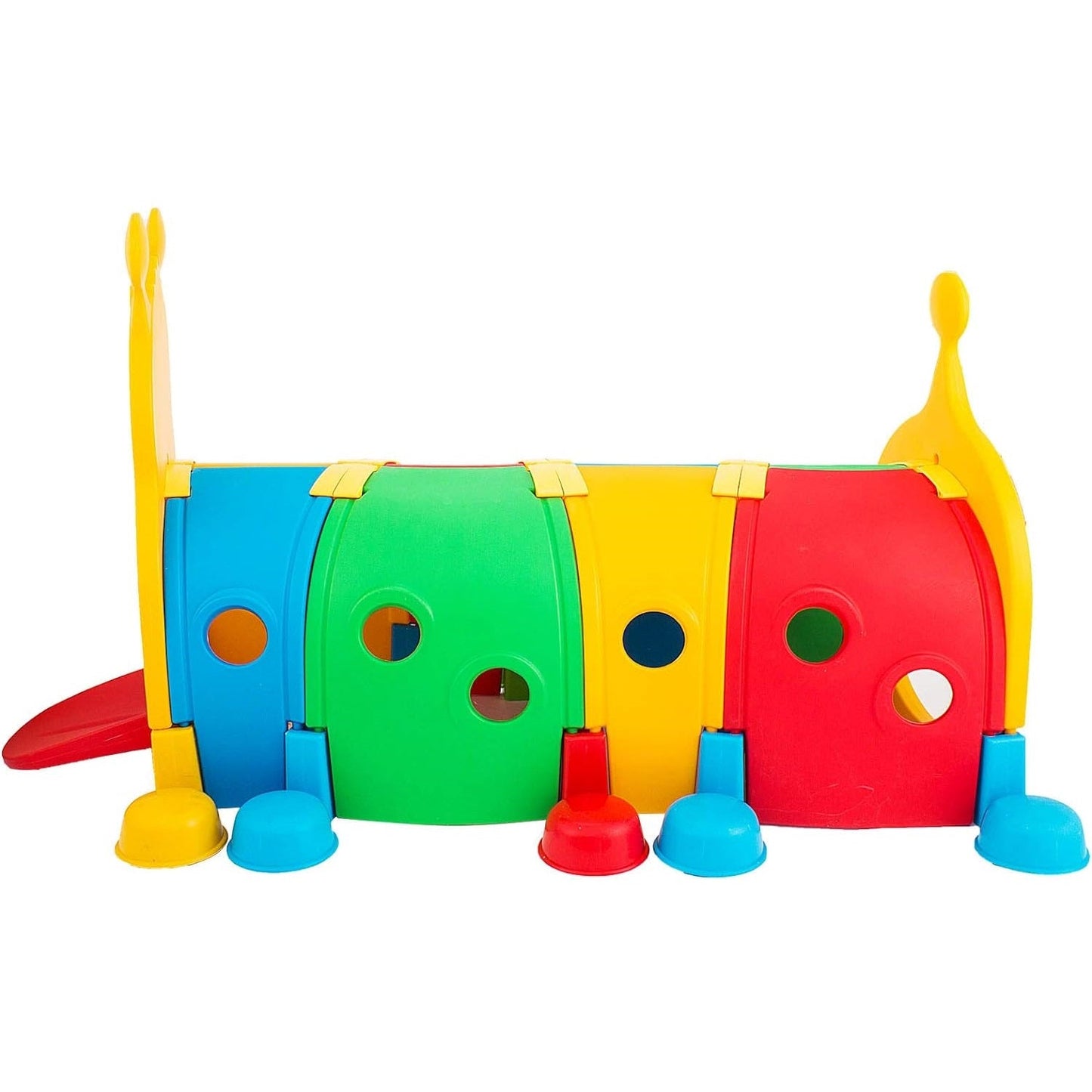 Caterpillar Tunnel 4 Compartments Multicolor