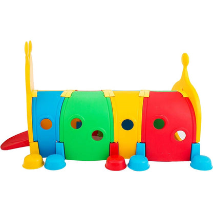 Caterpillar Tunnel 4 Compartments Multicolor
