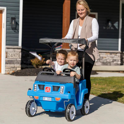 Side-By-Side Push Around SUV Blue