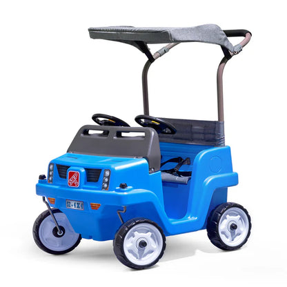 Side-By-Side Push Around SUV Blue