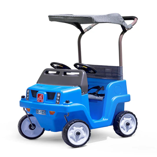 Side-By-Side Push Around SUV Blue