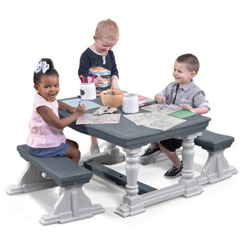 3 Piece Farmhouse Table & Bench Set™