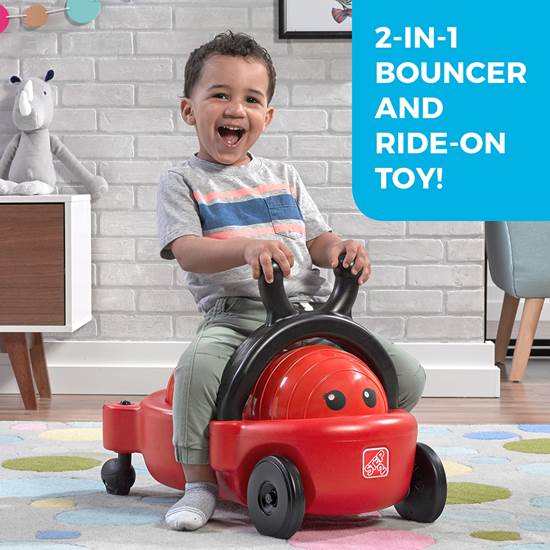Step2 BOUNCY BUGGY LADYBUG