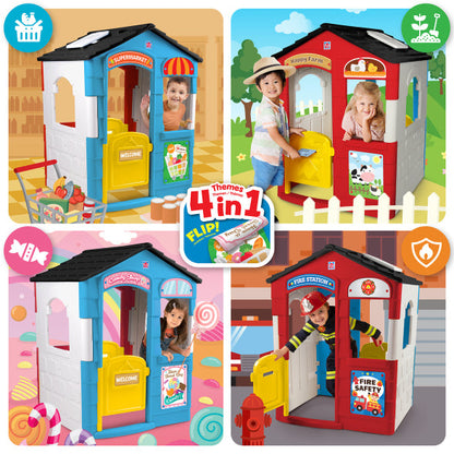 All About Happiness™ 4-in-1 Playhouse