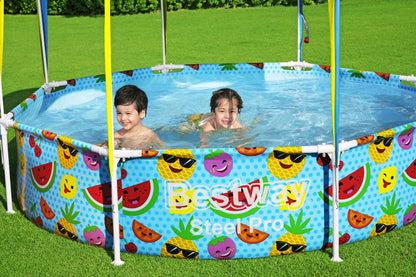 Steel Pro 1,688 Liters Splash in Shade Play Pool 2.44m x 51cm