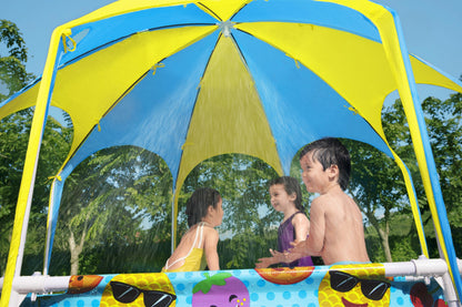 Steel Pro 1,688 Liters Splash in Shade Play Pool 2.44m x 51cm