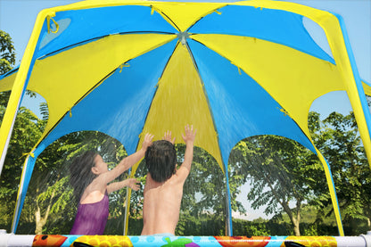 Steel Pro 1,688 Liters Splash in Shade Play Pool 2.44m x 51cm