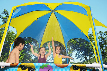Steel Pro 1,688 Liters Splash in Shade Play Pool 2.44m x 51cm