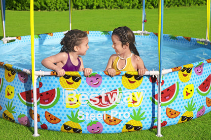 Steel Pro 1,688 Liters Splash in Shade Play Pool 2.44m x 51cm