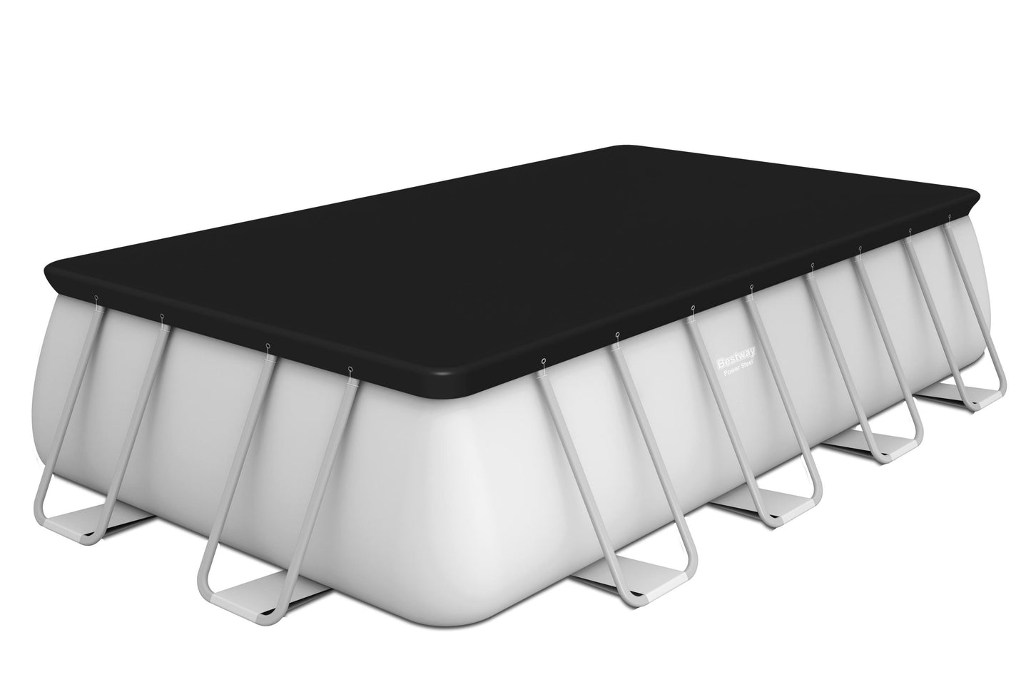 Power Steel® 11,532 Liters Rectangular Pool Set 4.88m x 2.44m x 1.22m