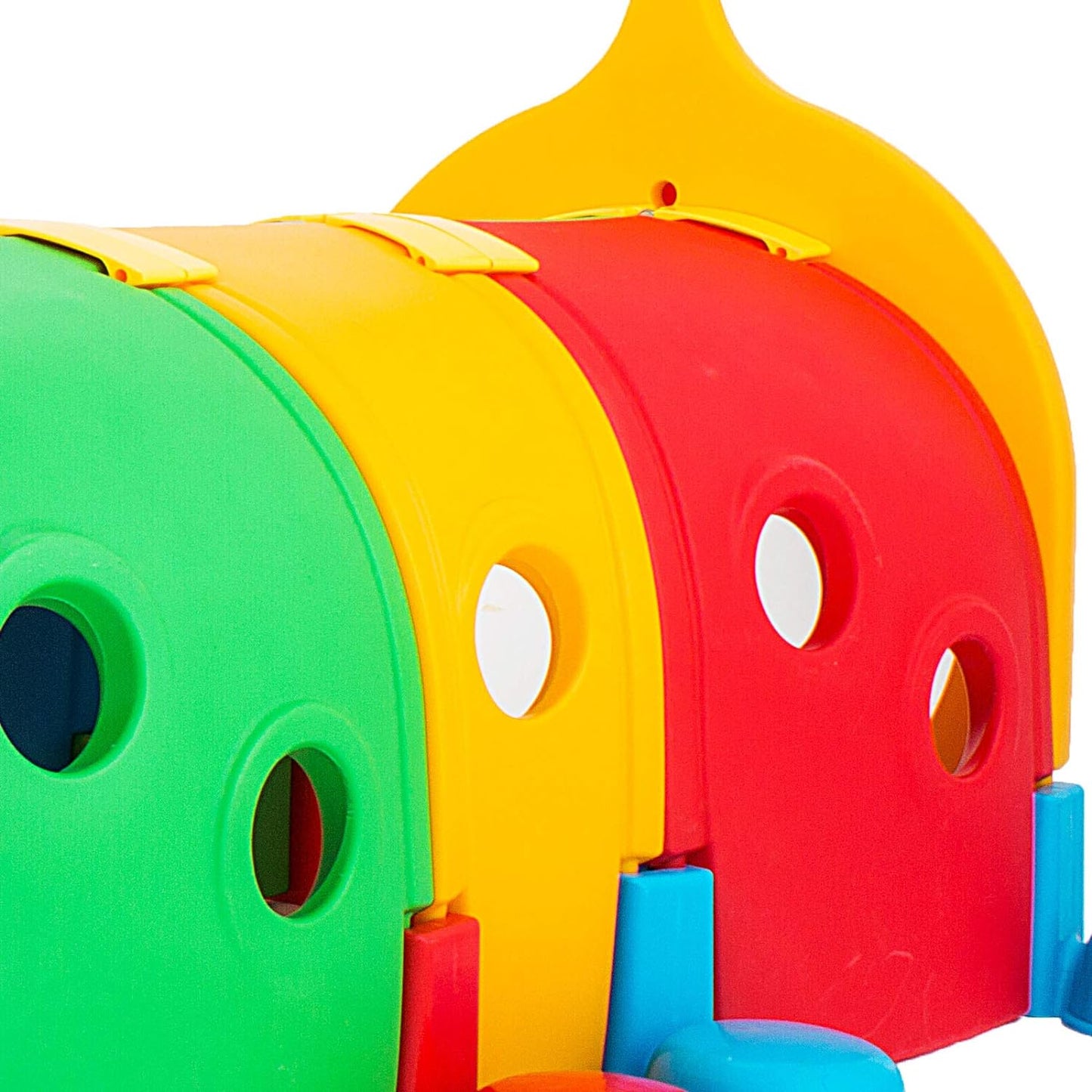 Caterpillar Tunnel 4 Compartments Multicolor