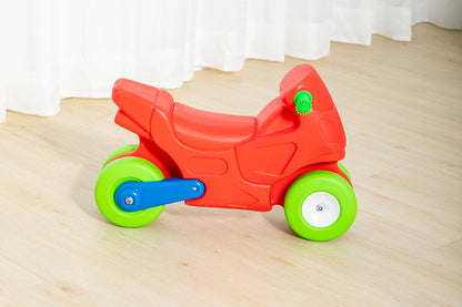 Motorcycle with Wheel