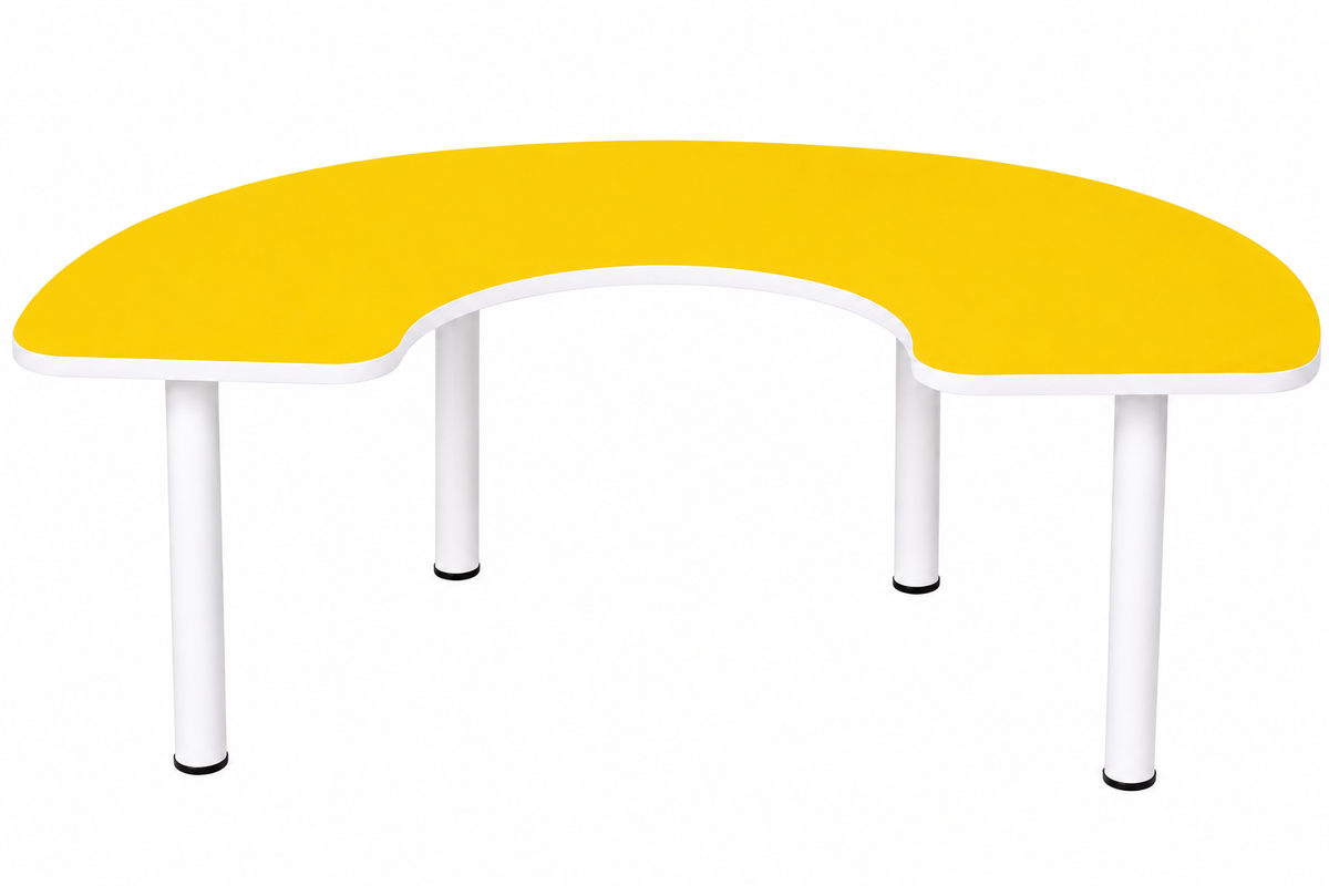 Half Moon Table 120×60 cm