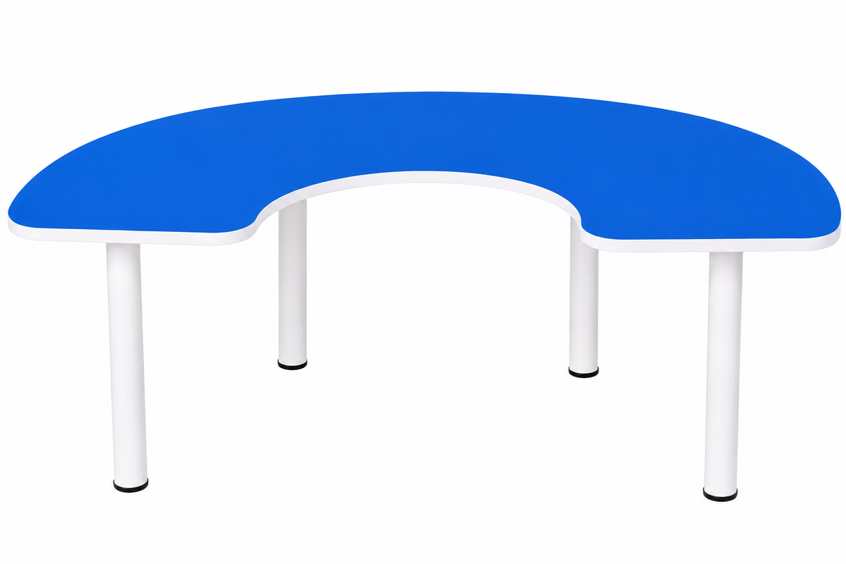 Half Moon Table 120×60 cm