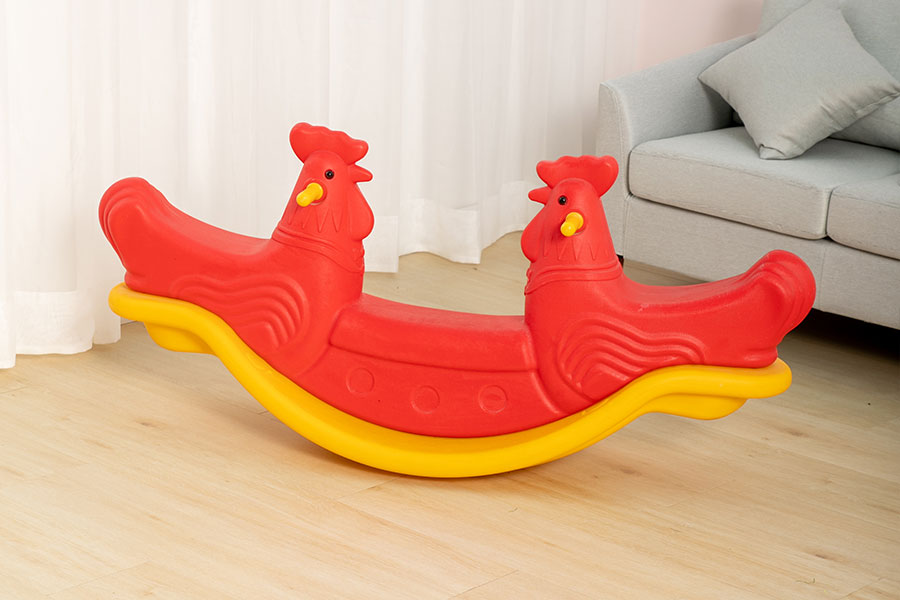 Rocking Seesaw Teeter Totter Rooster Shape II