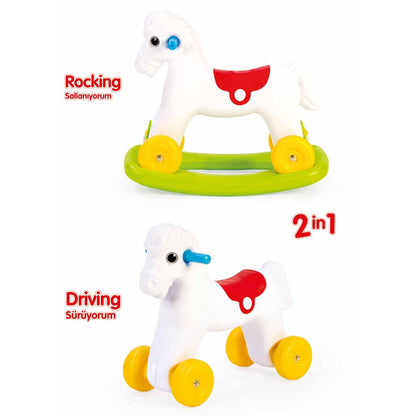 Rocking Horse with Wheels