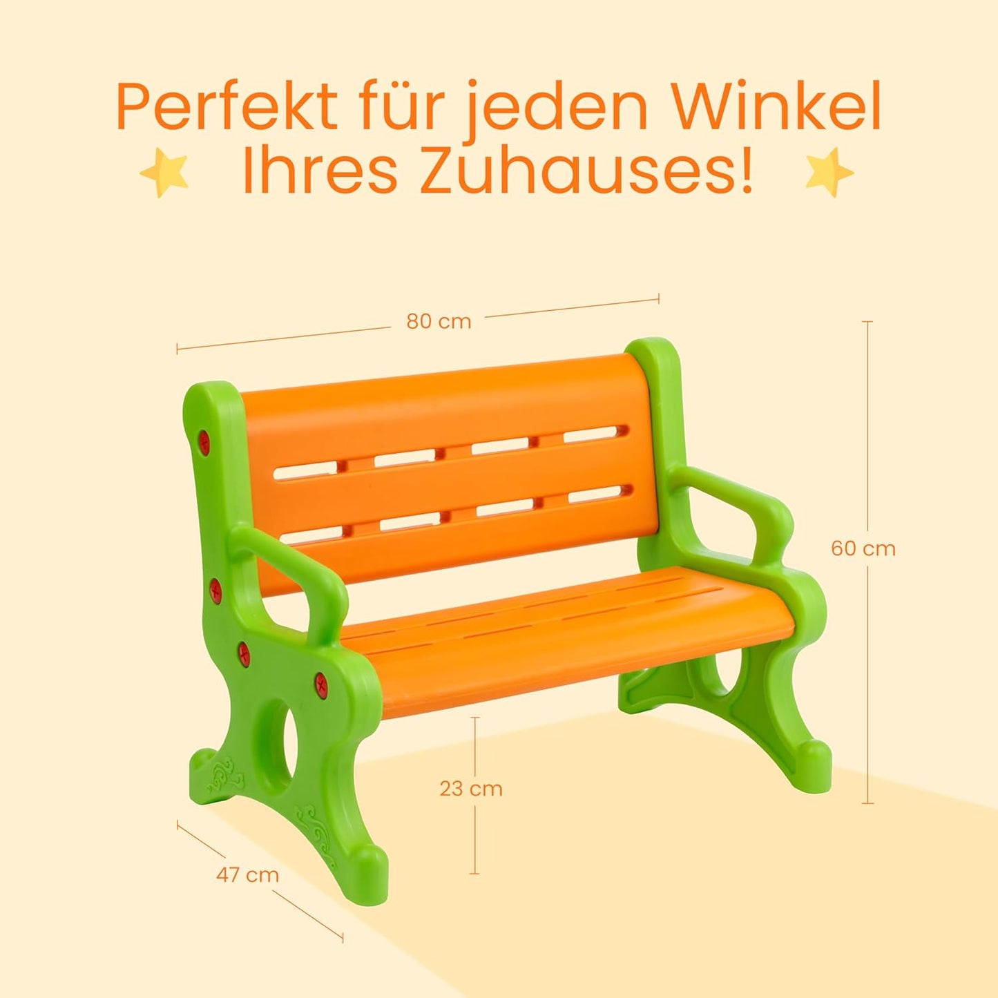 Kids Plastic Bench