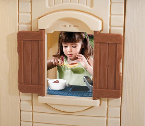 Naturally Playful Front Porch Playhouse
