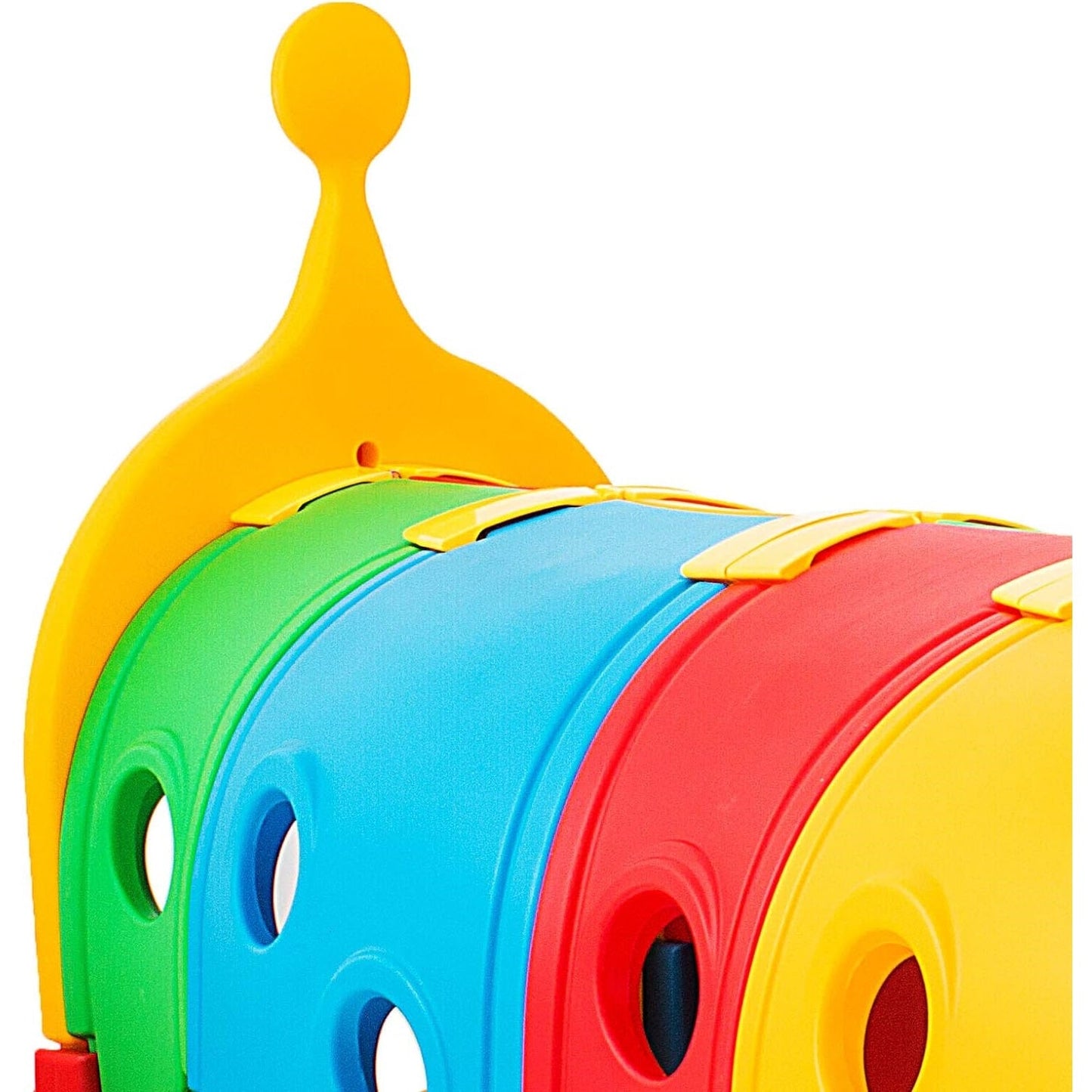 Caterpillar Tunnel 4 Compartments Multicolor