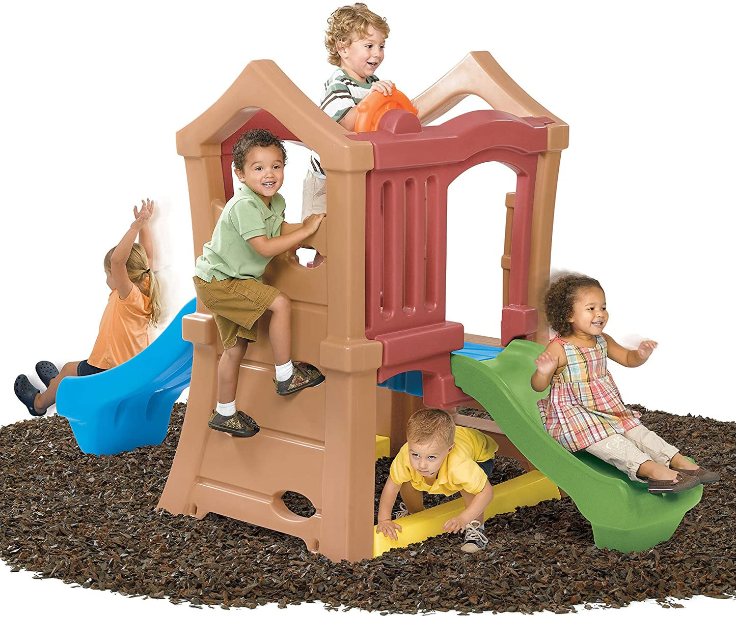 Play Up Double Slide Climber
