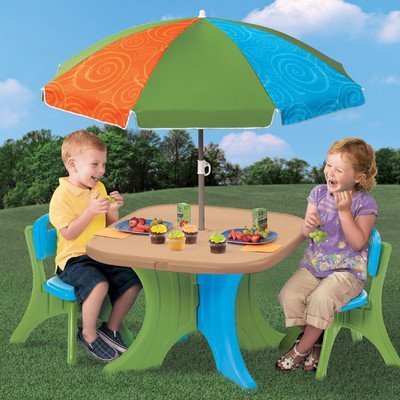 Play & Shade Patio Set