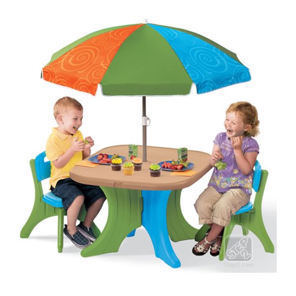 Play & Shade Patio Set